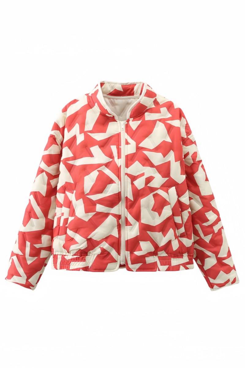 Patchwork Kapitone Ceket