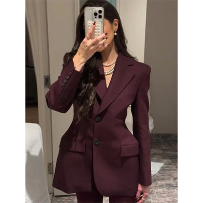 Vera Minimalist Blazer Ceket