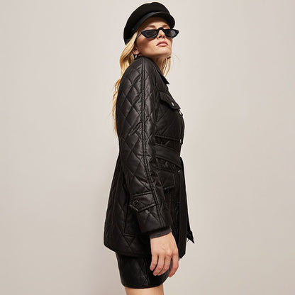 Midnight Luxe Kapitone jacket Mont