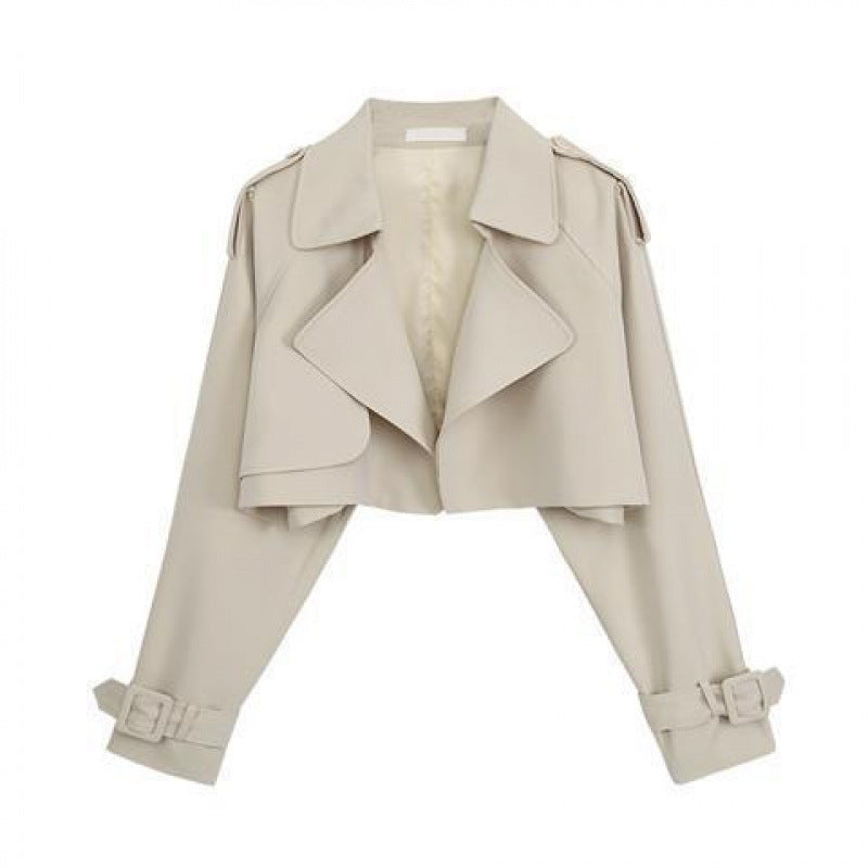 Minimal Kısa Trençkot