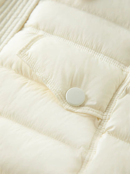 Damski sweter bawełniany z długim rękawem i dekoltem w serek, dopasowany do sylwetki