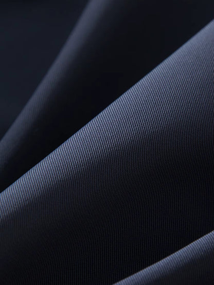 Ekose Panelli Kısa Mont