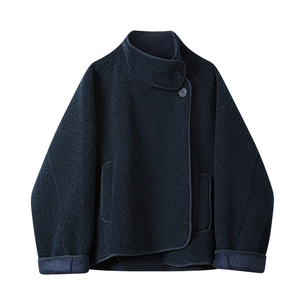 Płaszcz asymetryczny Ashore