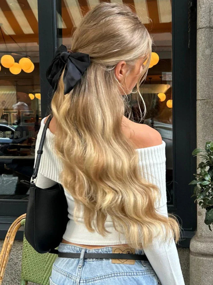 Dzianinowy top Starplez