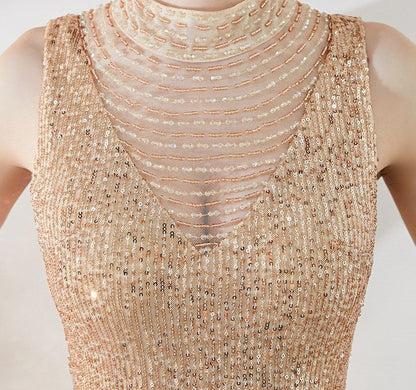 Fiona Fishtail Maxi Abiye Elbise