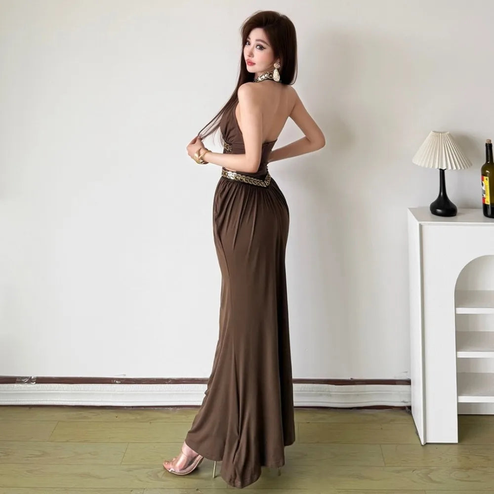 Ocean Maxi Elbise