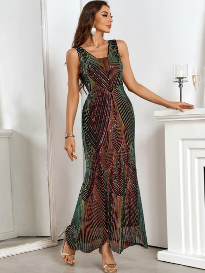 Ladivine Maxi Abiye Elbise