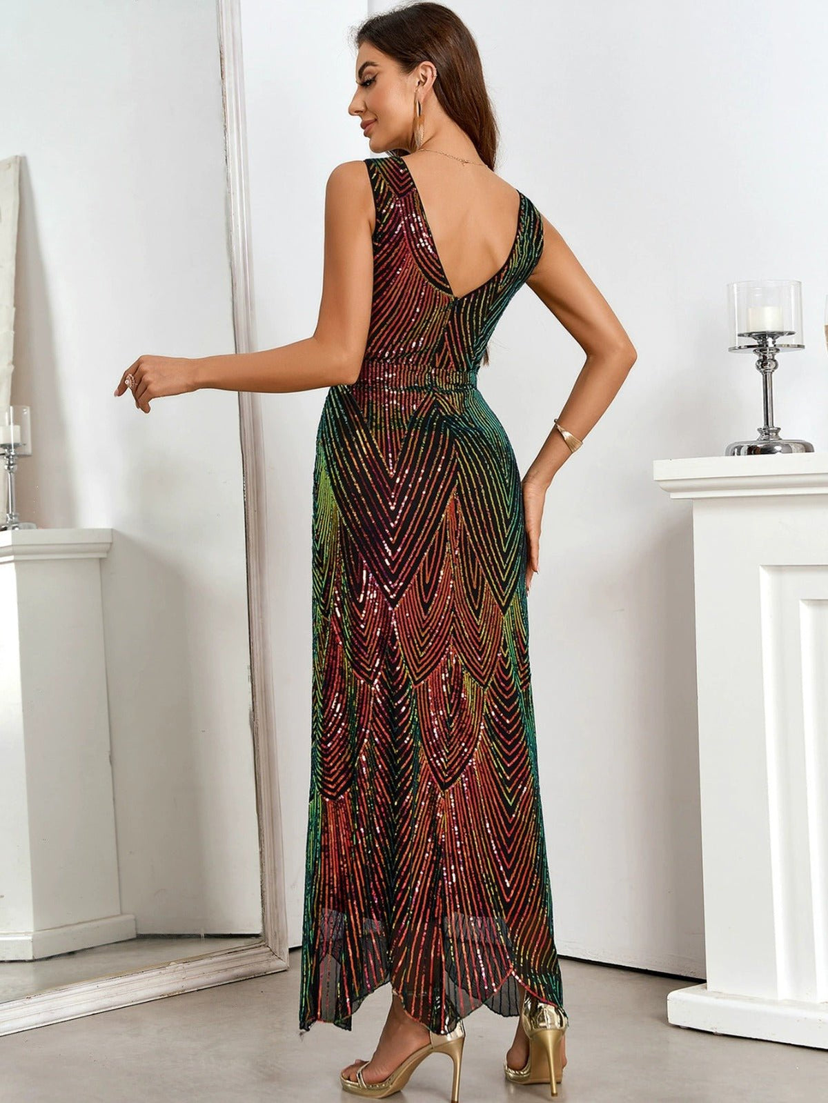 Ladivine Maxi Abiye Elbise