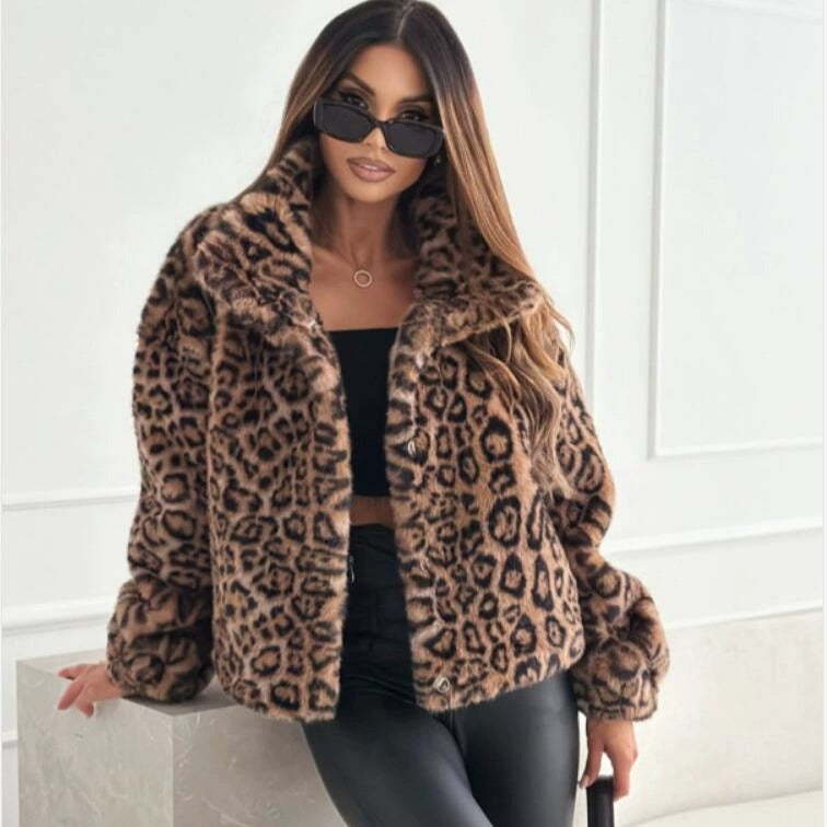 Harper Leopar Desenli Kaban