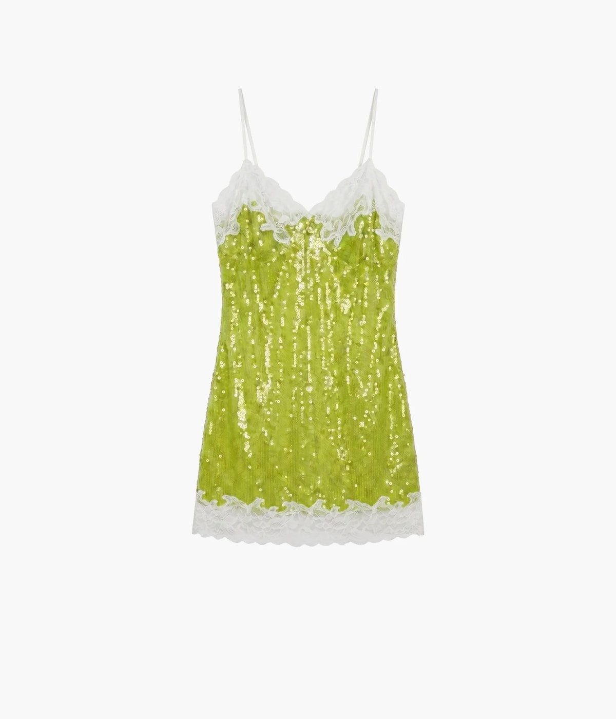 Melrose Mini Elbise - Yeşil