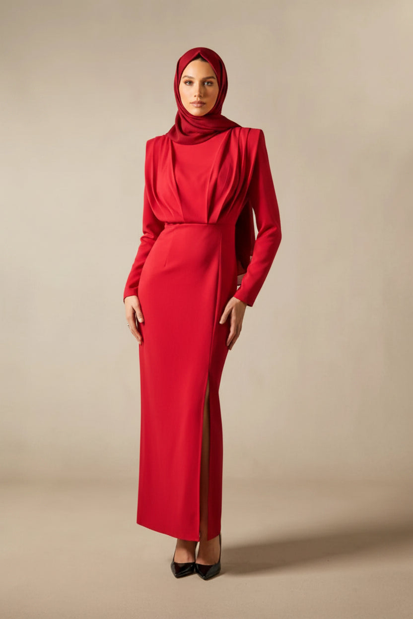 Elenora Mini Elbise - Mavi