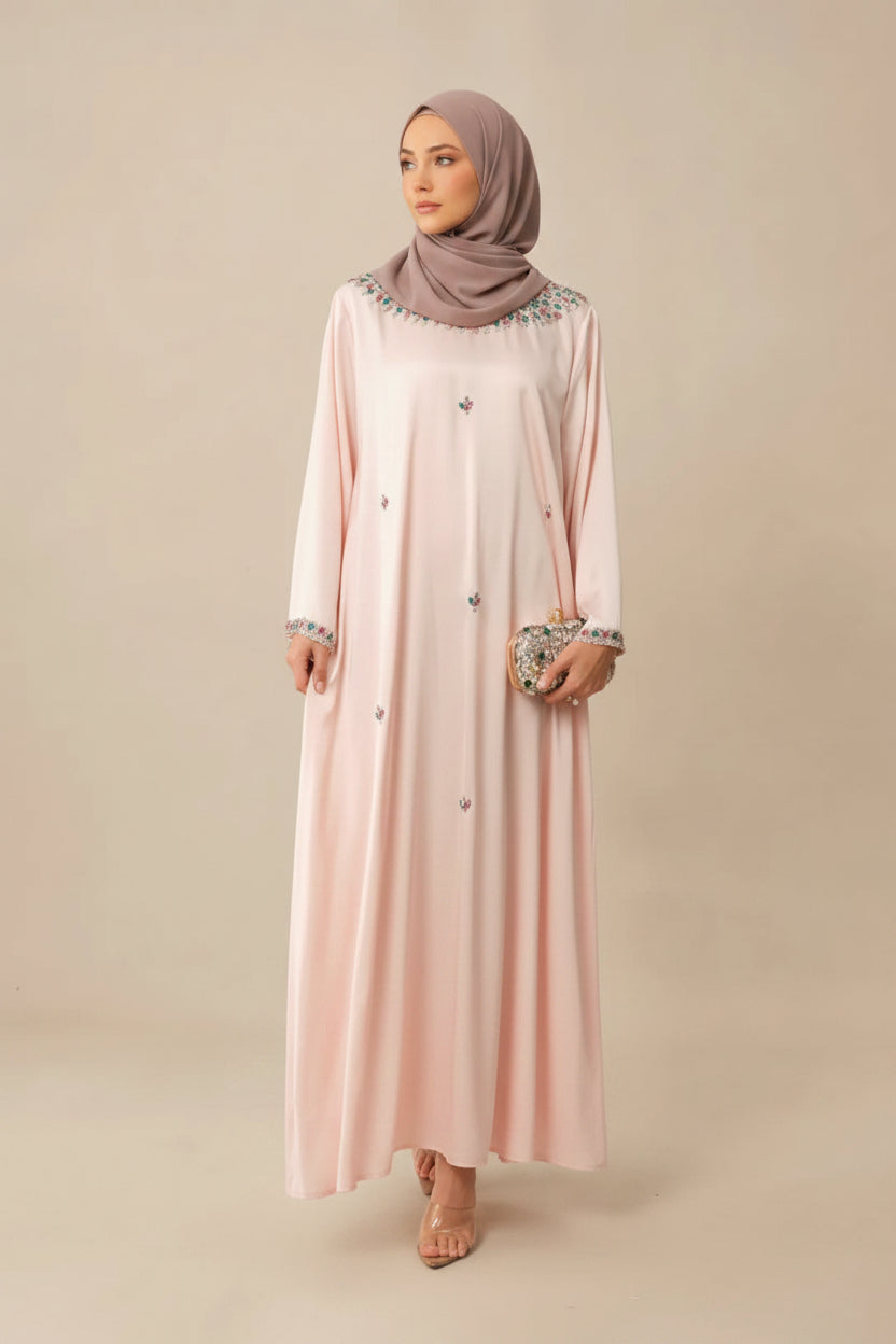 Elenora Mini Elbise - Mavi