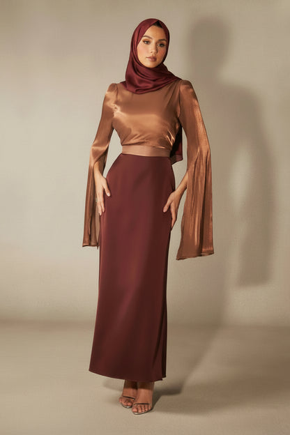 Elenora Mini Elbise - Mavi