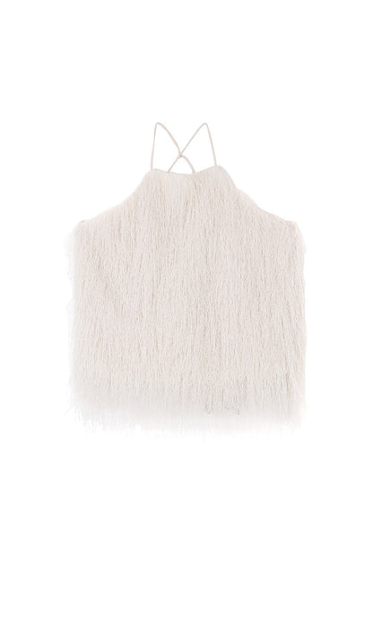 Solid Fit Kabarık Slip Üst