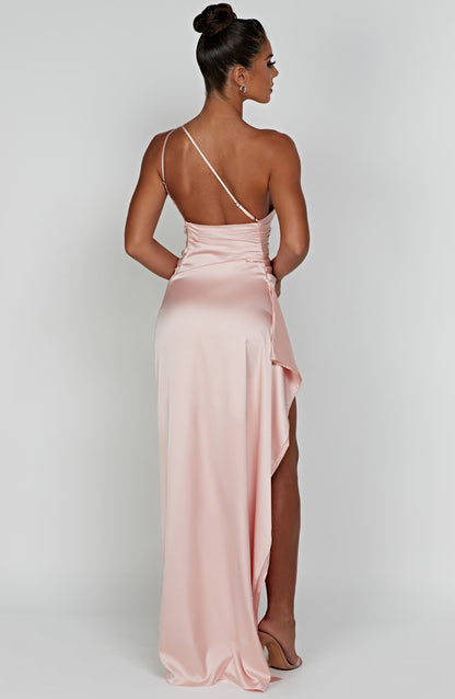 Ariel Maxi Elbise - Pembe