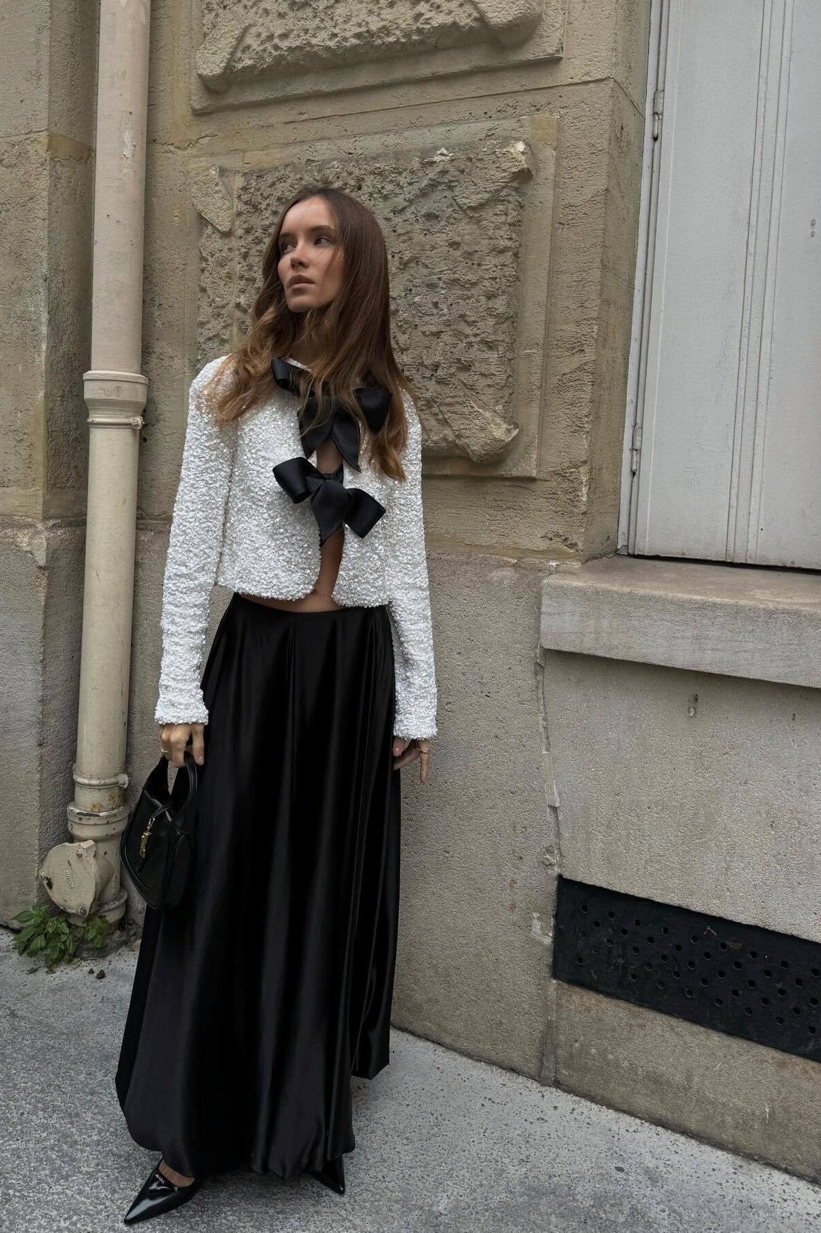 Demetria Papyonlu Payet Crop Ceket