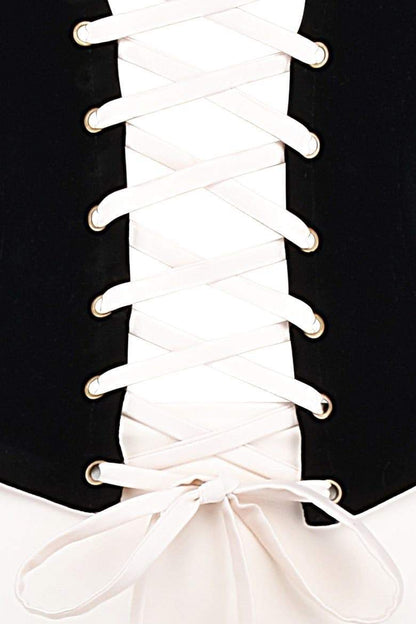 Celeste Bağcıklı Korse Maxi Takımı