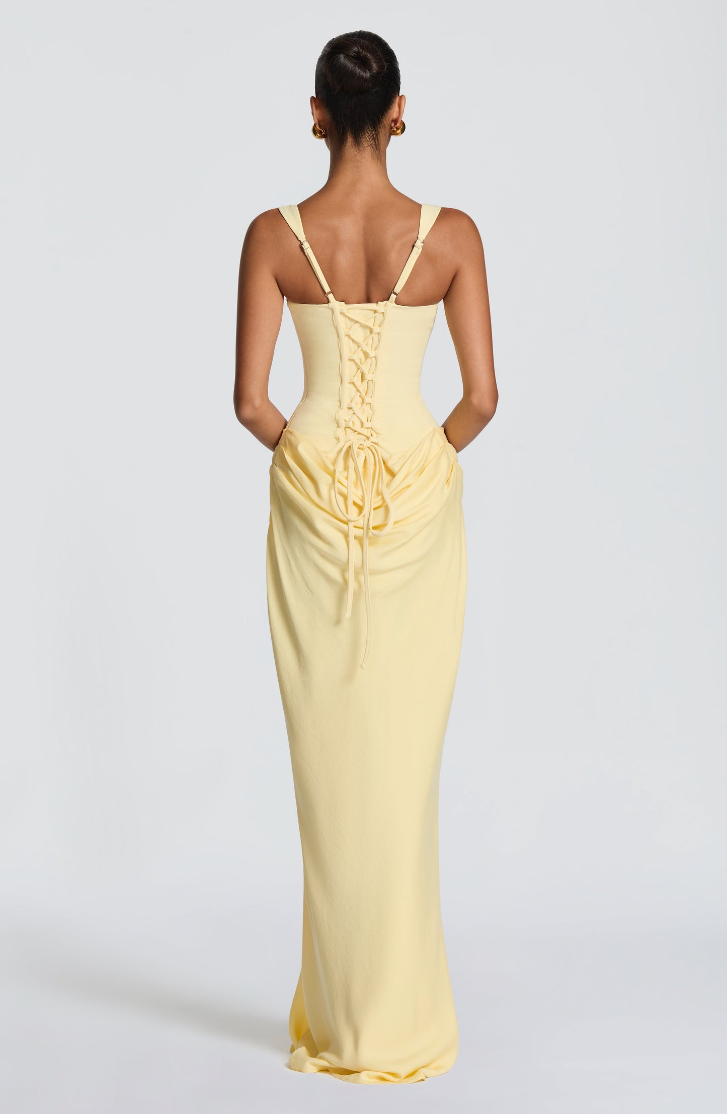Cornelia Maxi Elbise - Limon