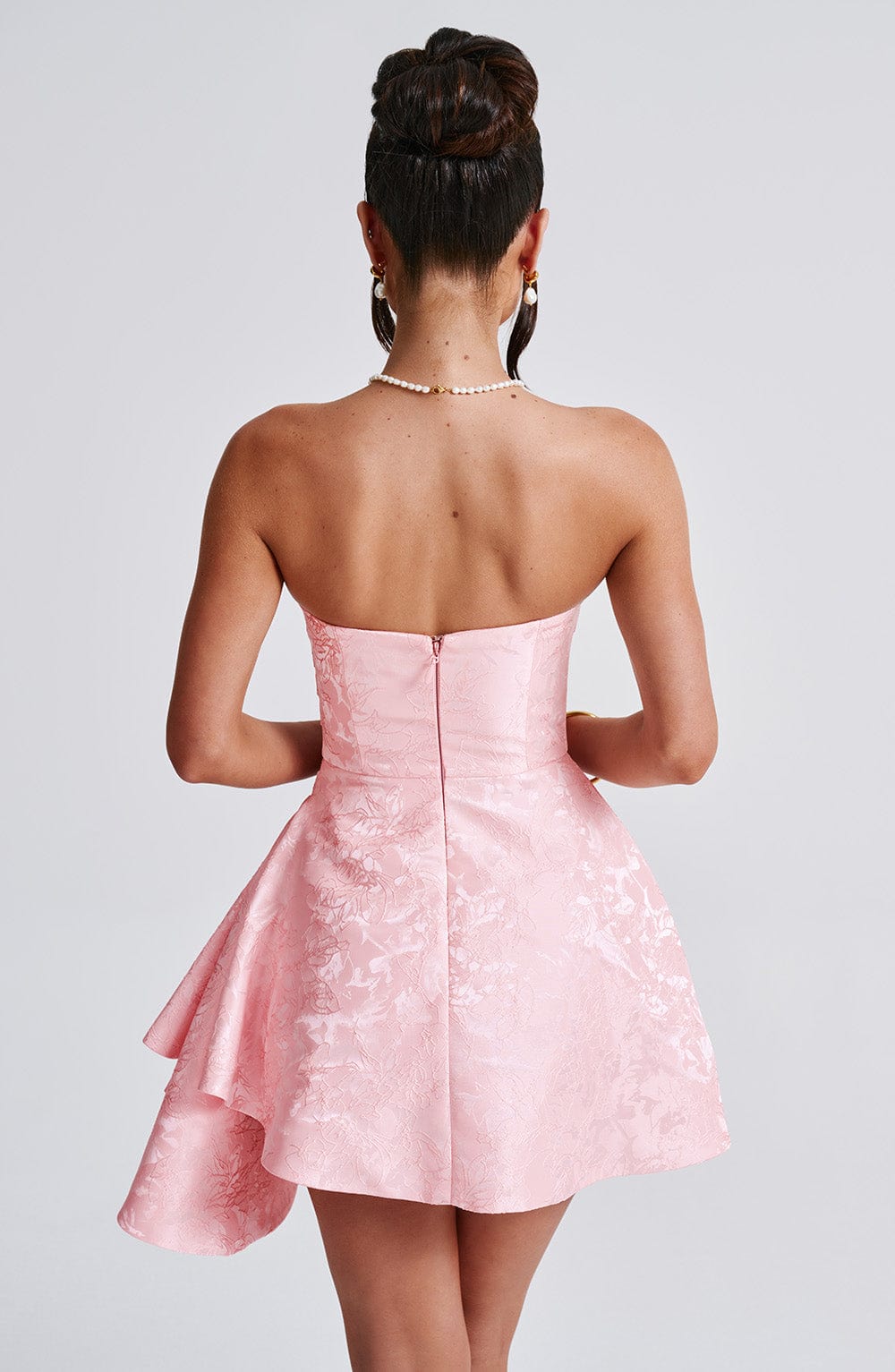 Elodie Mini Elbise - Pembe