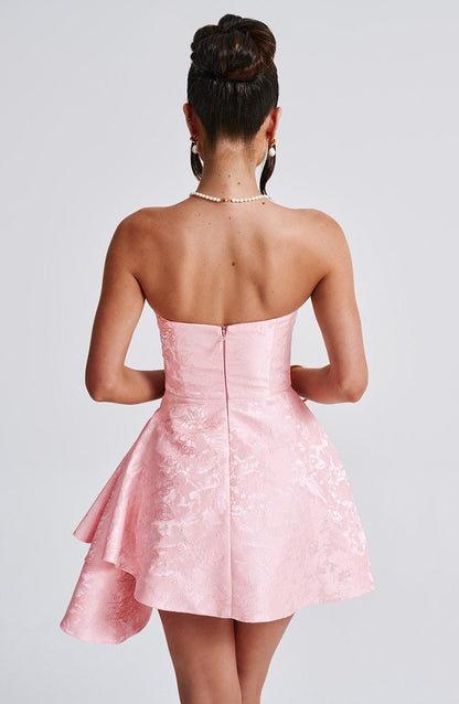 Elodie Mini Elbise - Pembe