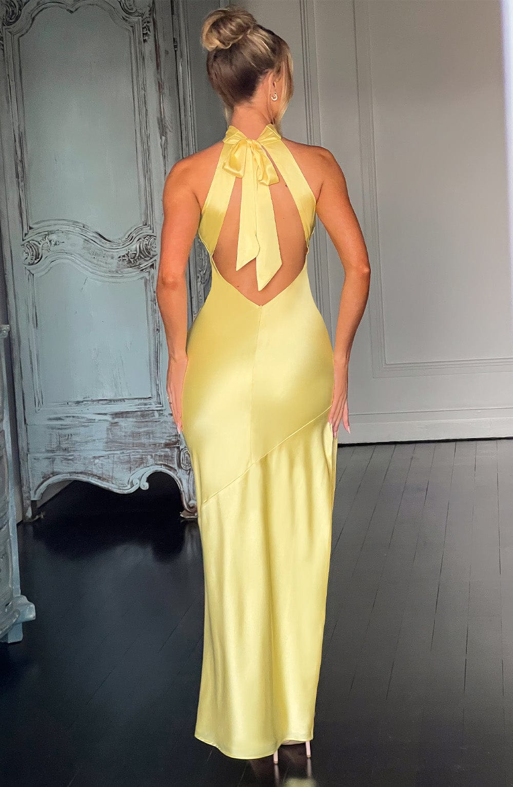 Etta Maxi Elbise - Sarı