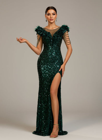 Oriana Fırfırlı Mini Elbise