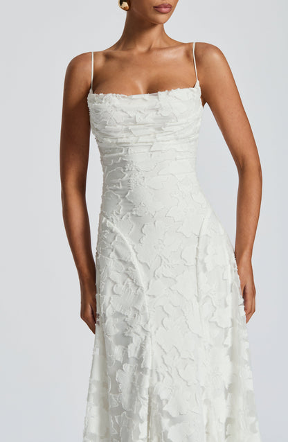 Francis Maxi Elbise - Fildişi