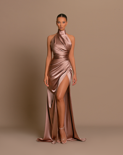 Mocha Maxi Elbiise