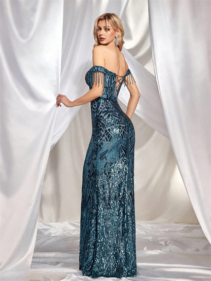 Azeneth Maxi Elbise