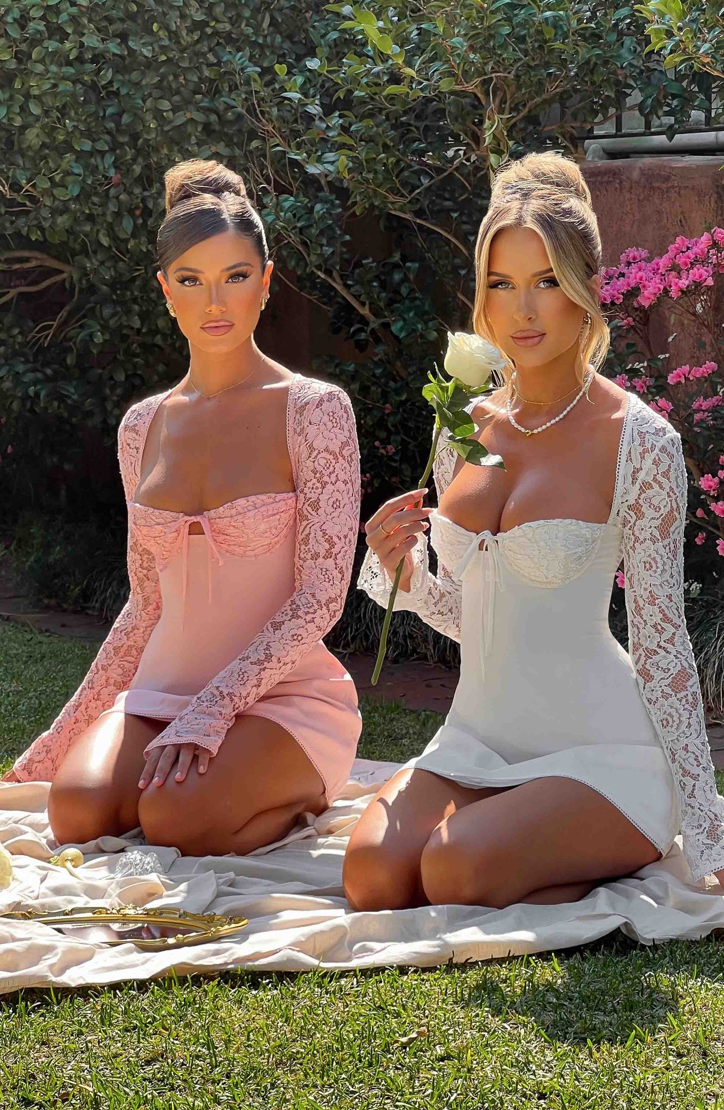 Jacinta Mini Elbise - Pembe