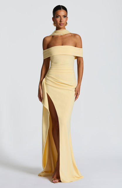 Joyce Maxi Elbise - Sarı