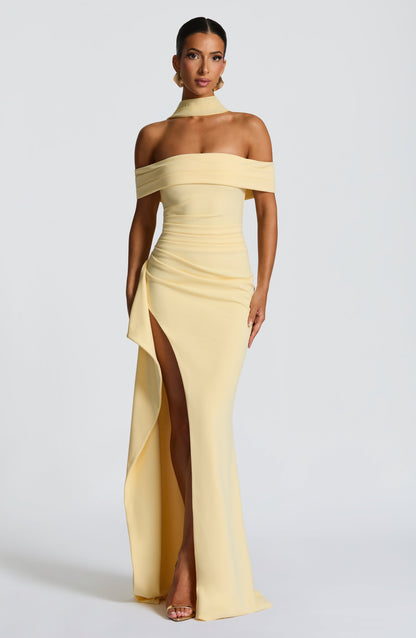 Joyce Maxi Elbise - Sarı