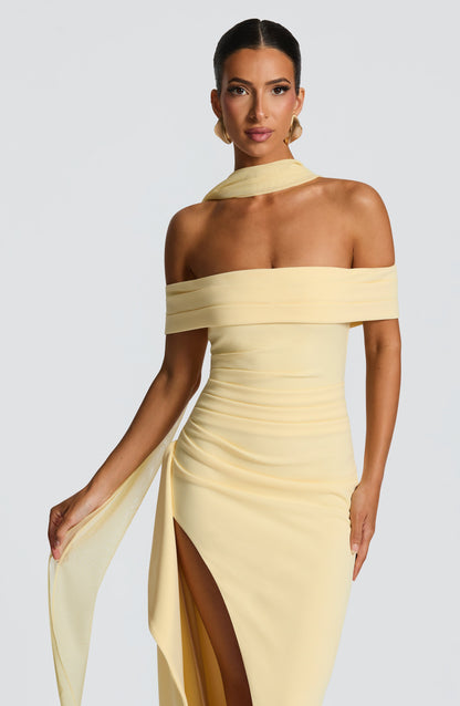 Joyce Maxi Elbise - Sarı