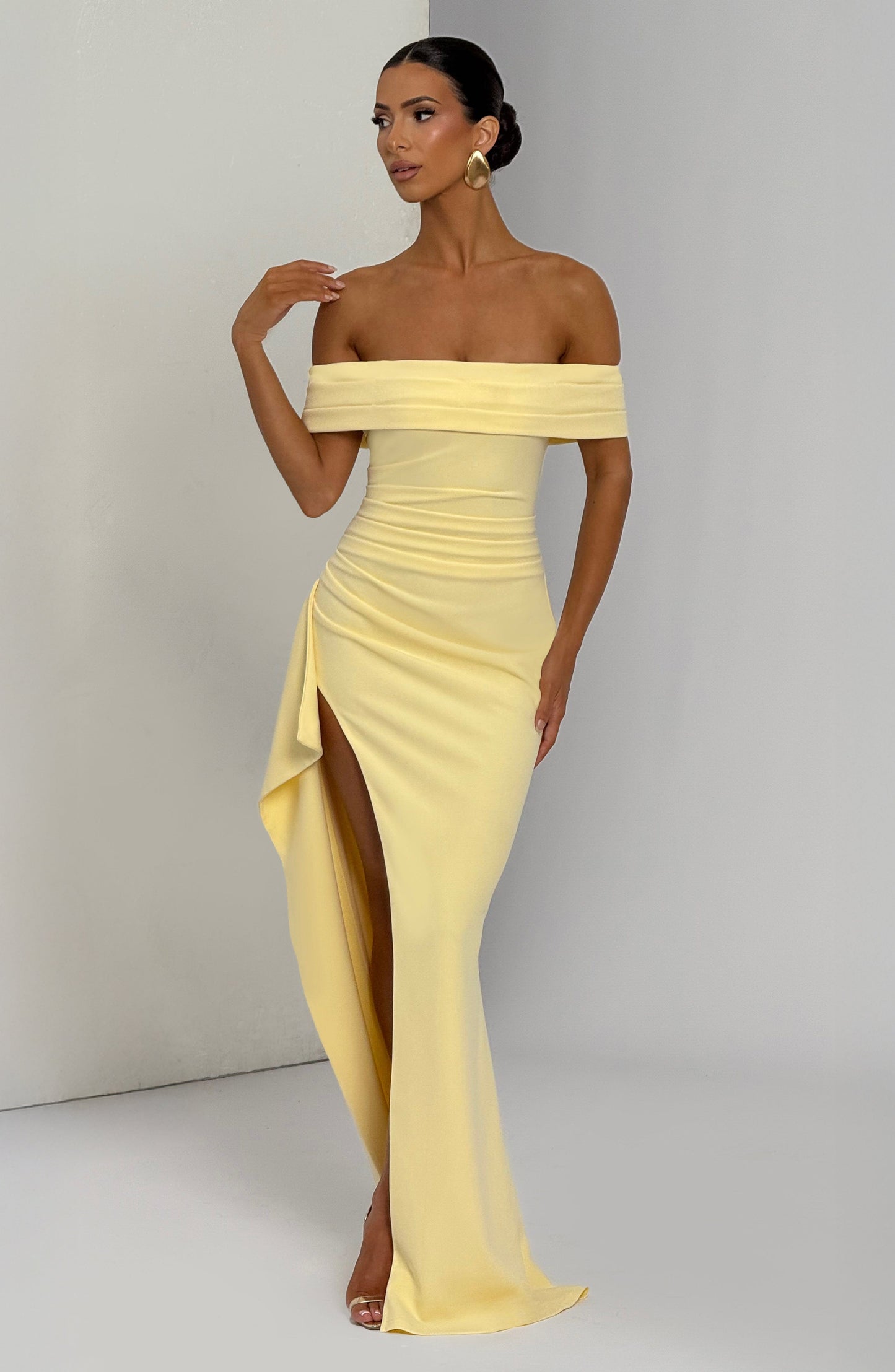Joyce Maxi Elbise - Sarı