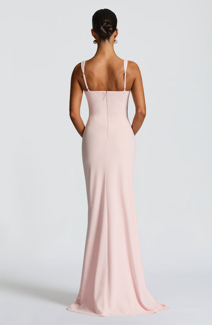 Katana Maxi Elbise - Pembe
