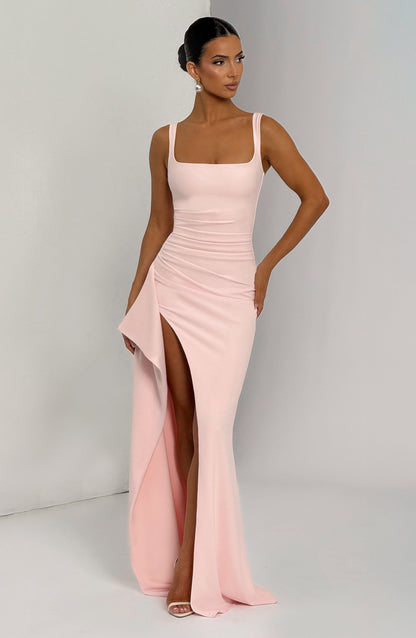 Katana Maxi Elbise - Pembe