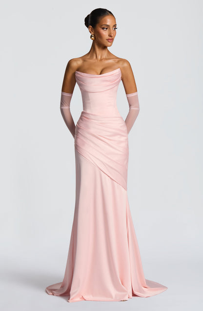 Kensington Maxi Elbise - Pembe