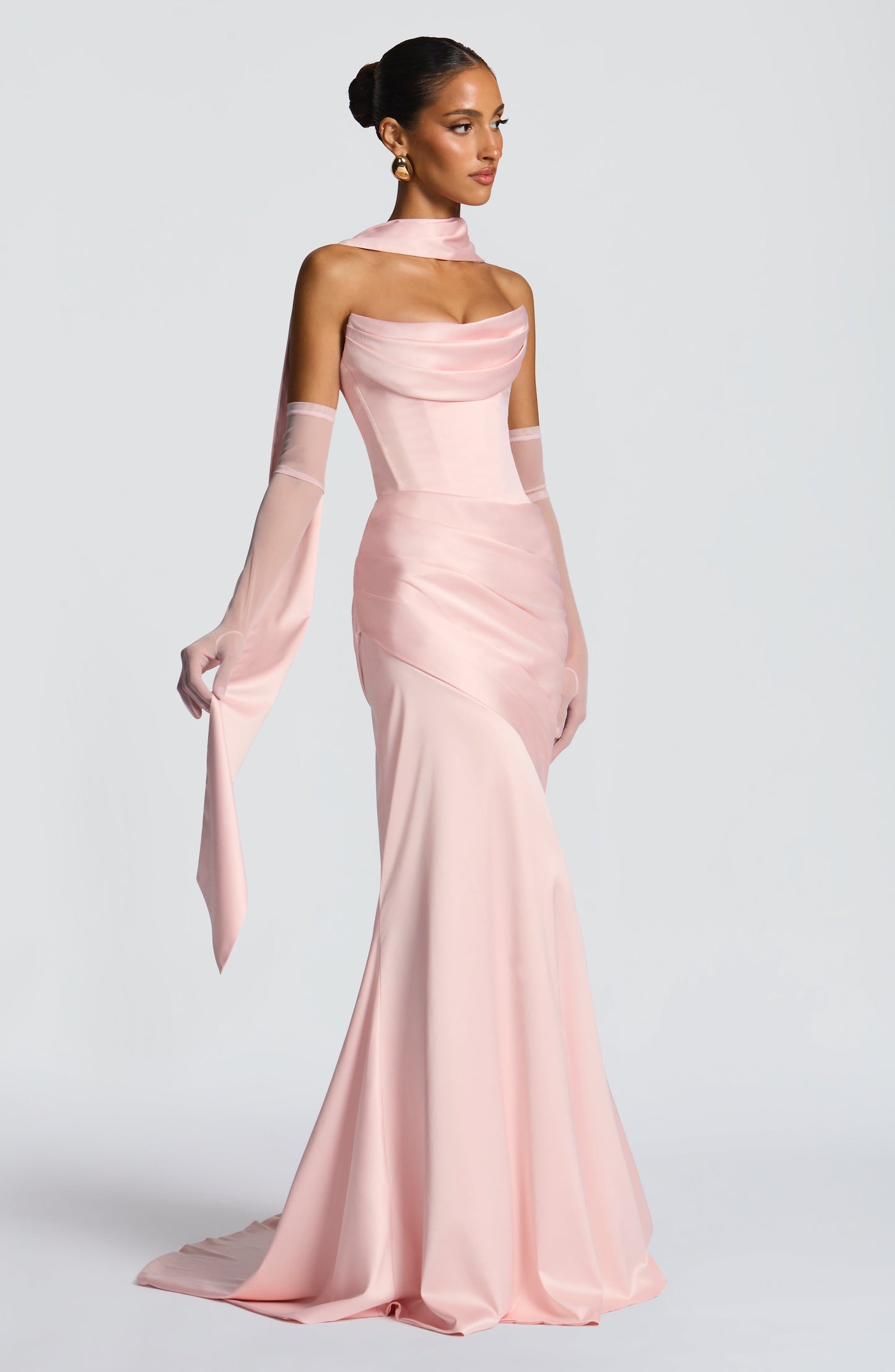 Kensington Maxi Elbise - Pembe