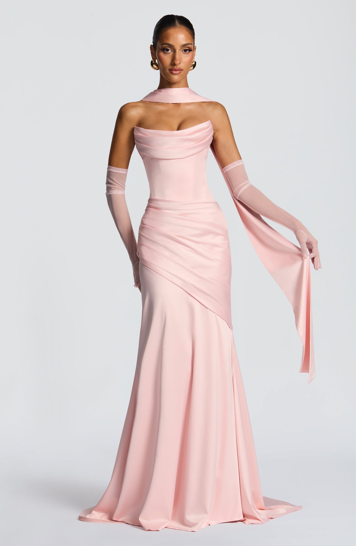 Kensington Maxi Elbise - Pembe