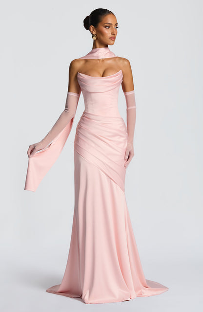 Kensington Maxi Elbise - Pembe