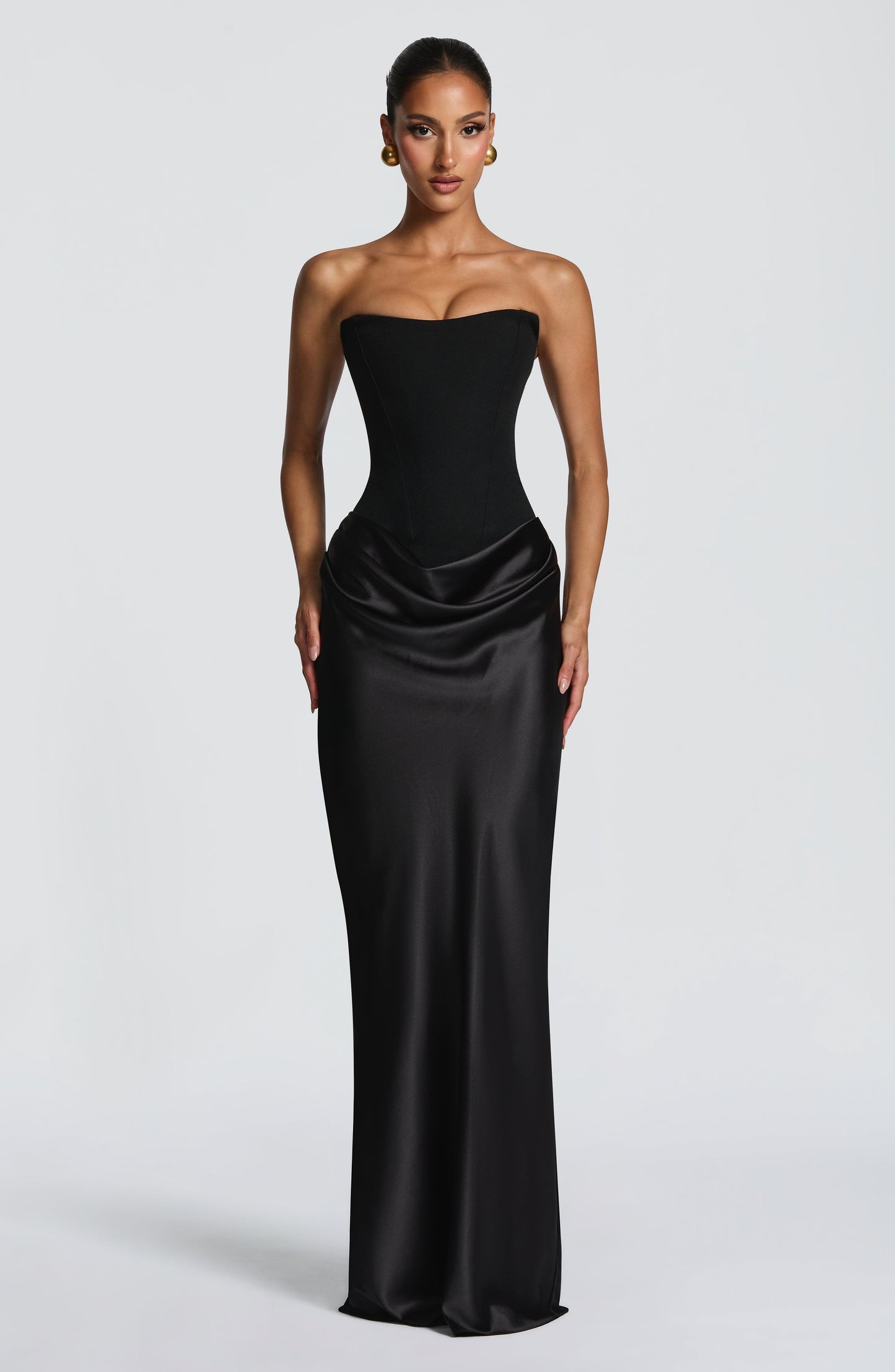 Maggie Maxi Elbise - Siyah