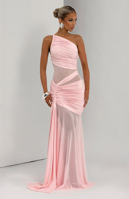 Marianne Maxi Elbise - Pembe