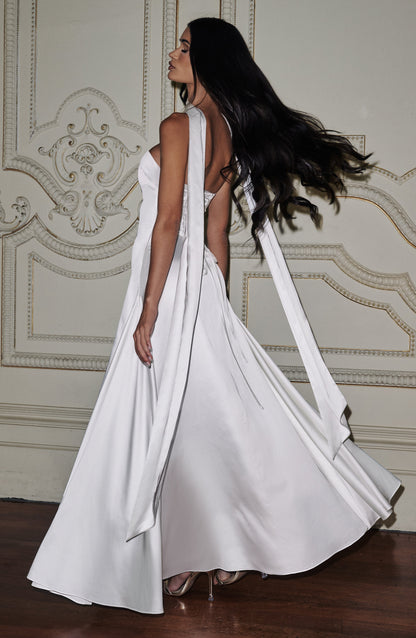 Morven Maxi Elbise - Fildişi