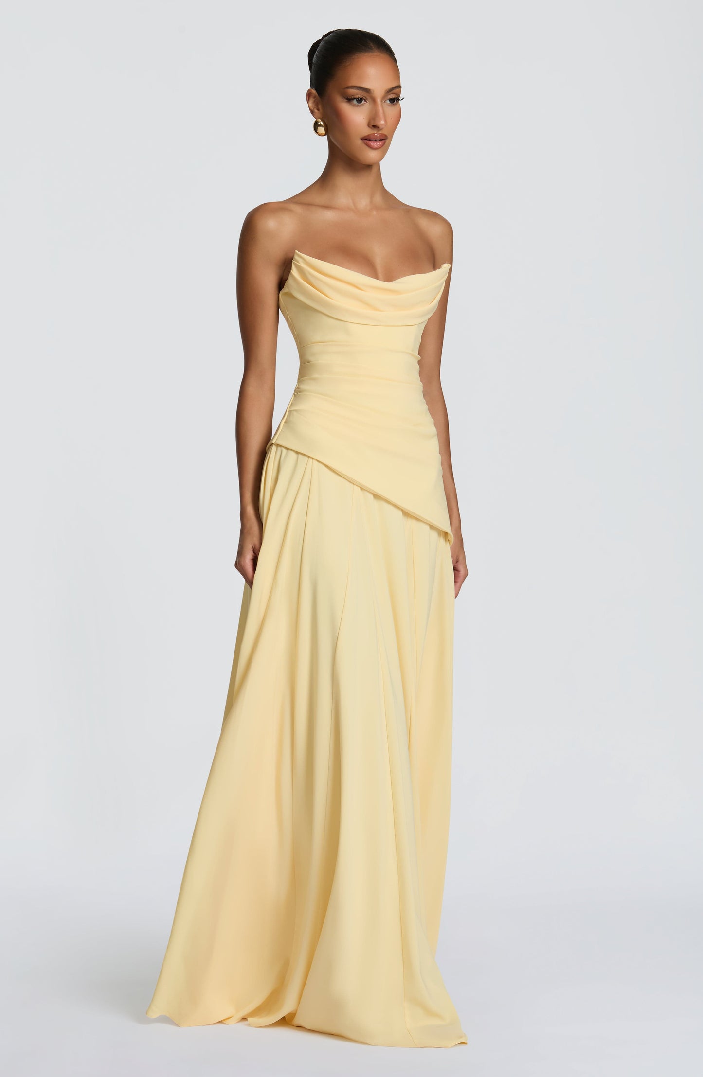 Patricia Maxi Elbise - Limon