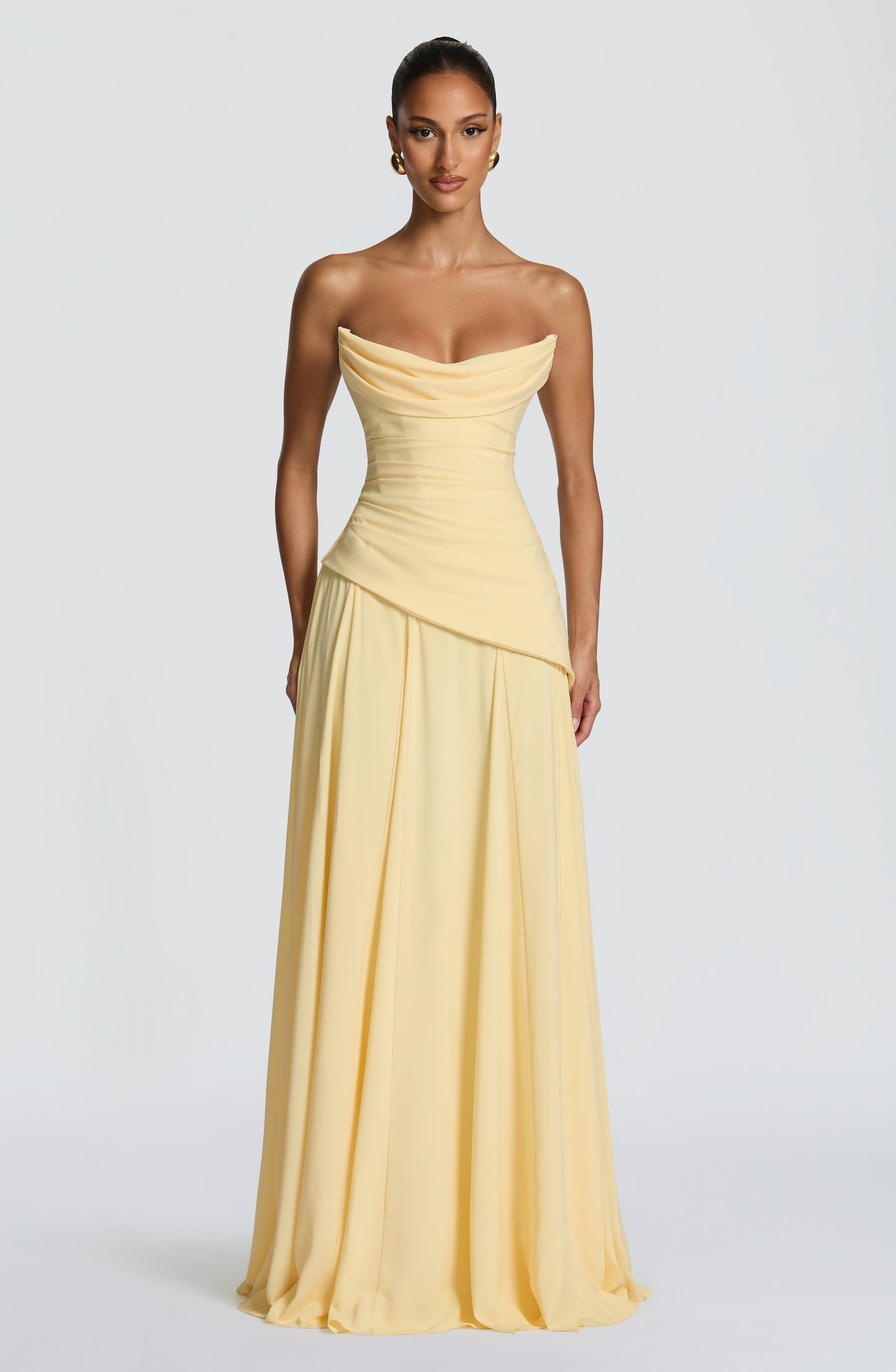 Patricia Maxi Elbise - Limon