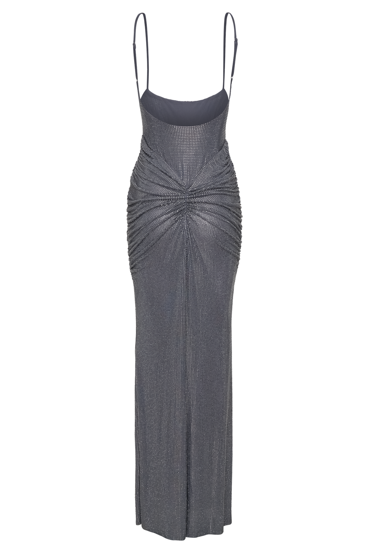 Roisin Diamante Taşlı Maxi Elbise - Tunç