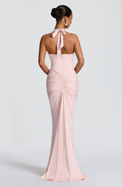 Rosetta Maxi Elbise - Pembe