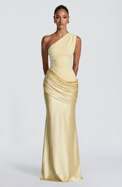 Sadona Maxi Elbise - Limon