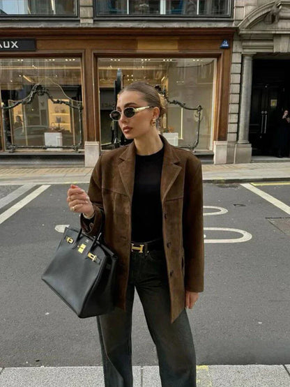 Celine Suni Süet Ceket