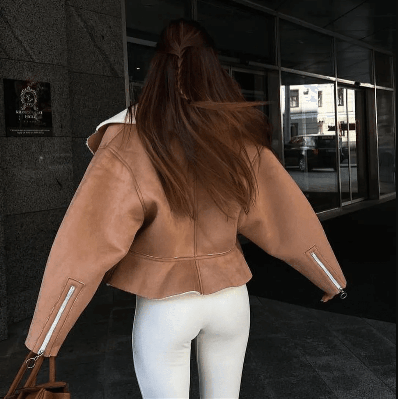 Kürk Detaylı Kısa Kaban